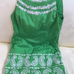Lilly Pulitzer Jaqueline dress, embroidered
